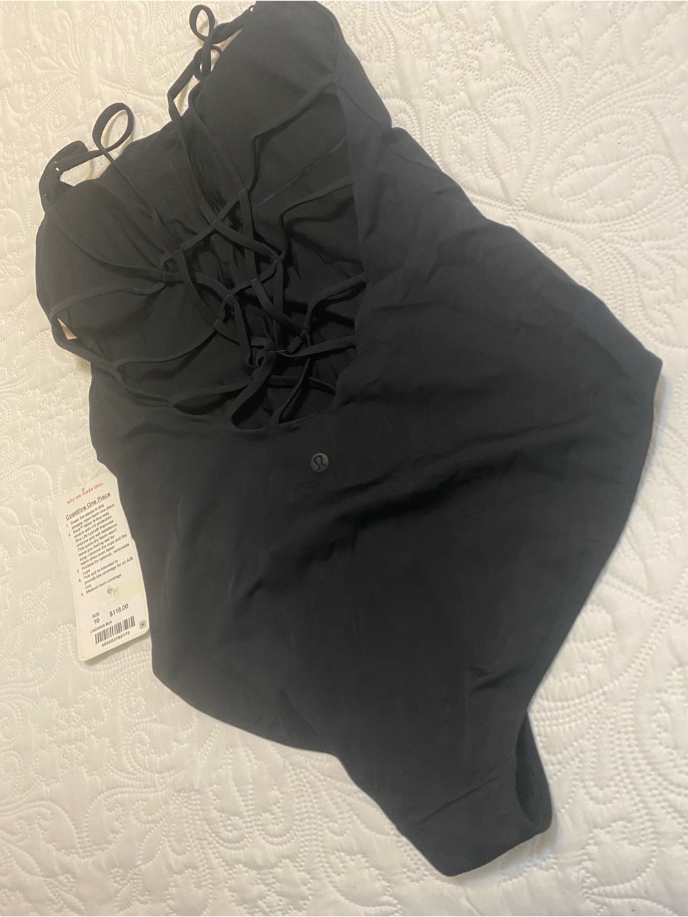 lululemon athletica Coastline One Piece — Black - Picture 13 of 13